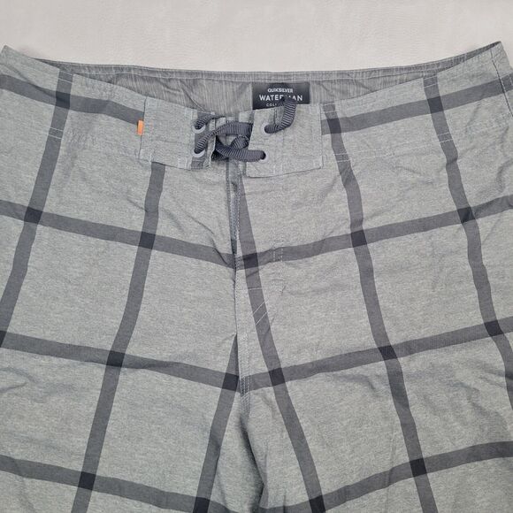 Quiksilver Waterman Collection Primetime 9" Swimwear Boardshorts Size 32 - Picture 5 of 8